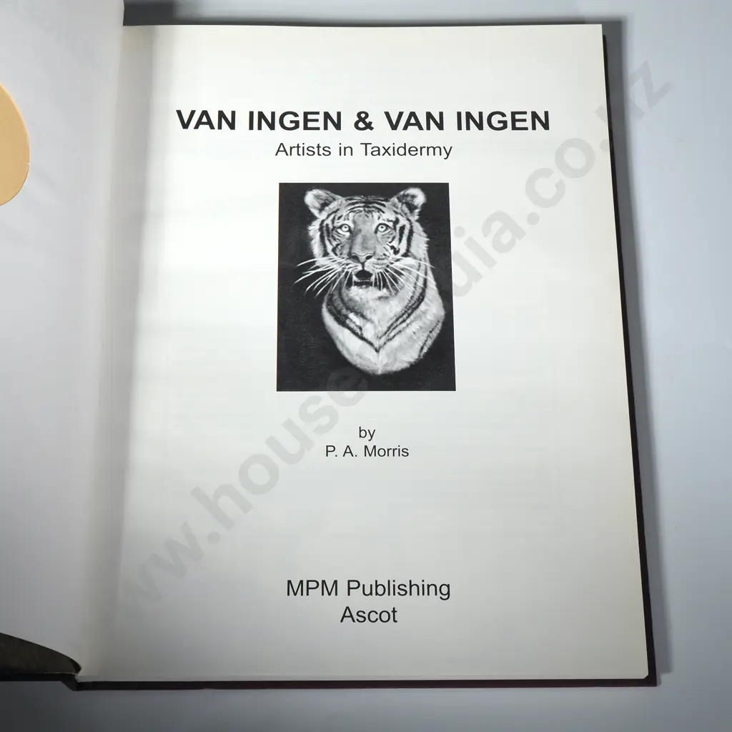 Van Ingen & Van Ingen: Artists in Taxidermy by P. A. Morris (MPM Publishing, Ascot) Image 1++