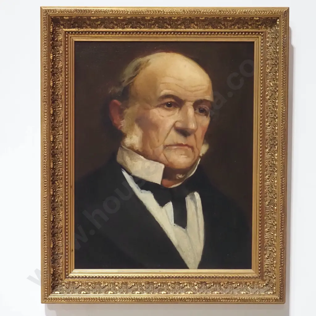 Artist Unknown - W E Gladstone, Oil on Canvas Image 1++