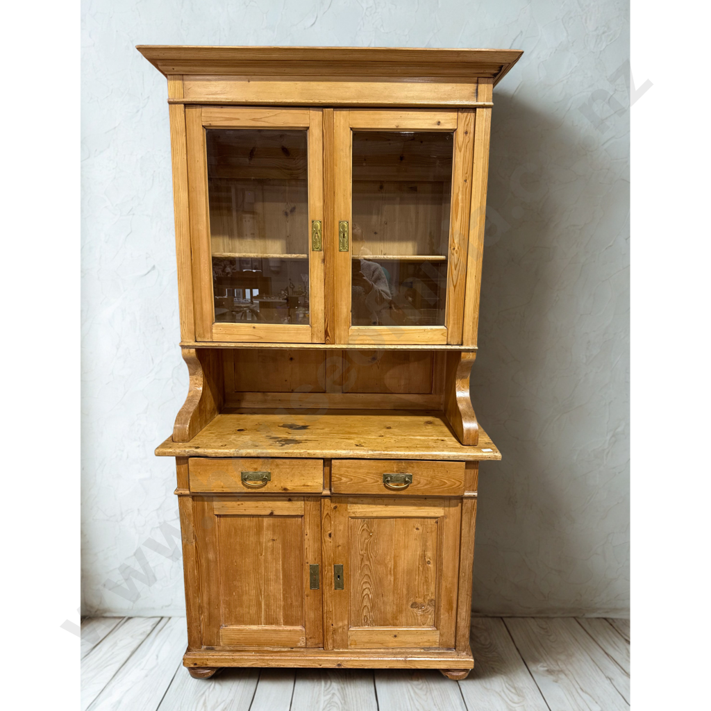 Two Piece European Baltic Pine Hutch Dresser Image 1++