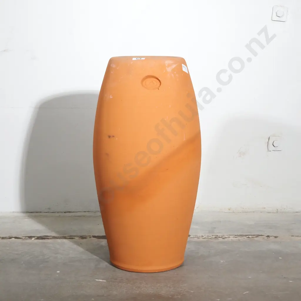 Vintage Morris & James Tall Terracotta Urn Planter or Umbrella Stand Image 1++