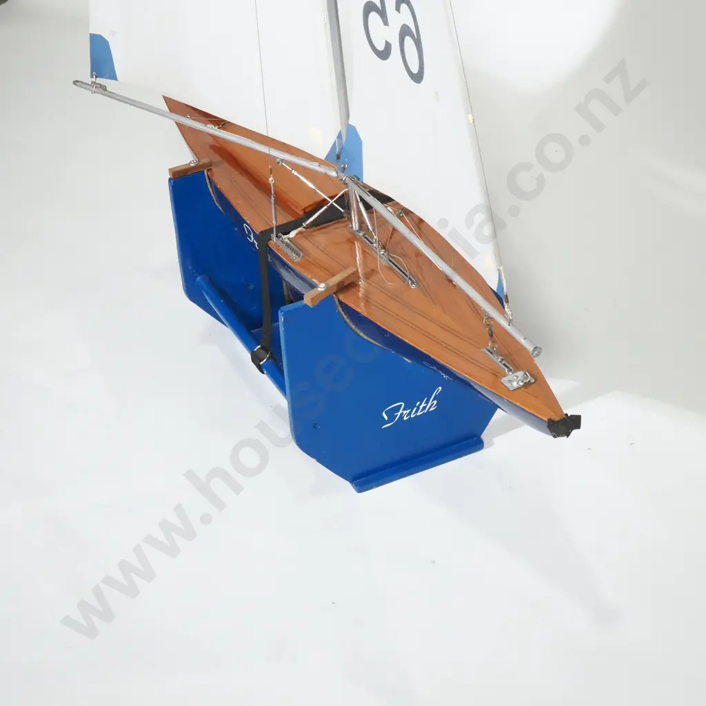 J Class Yacht Deck 'Frith' with  Kauri Deck & Remote Image 1++