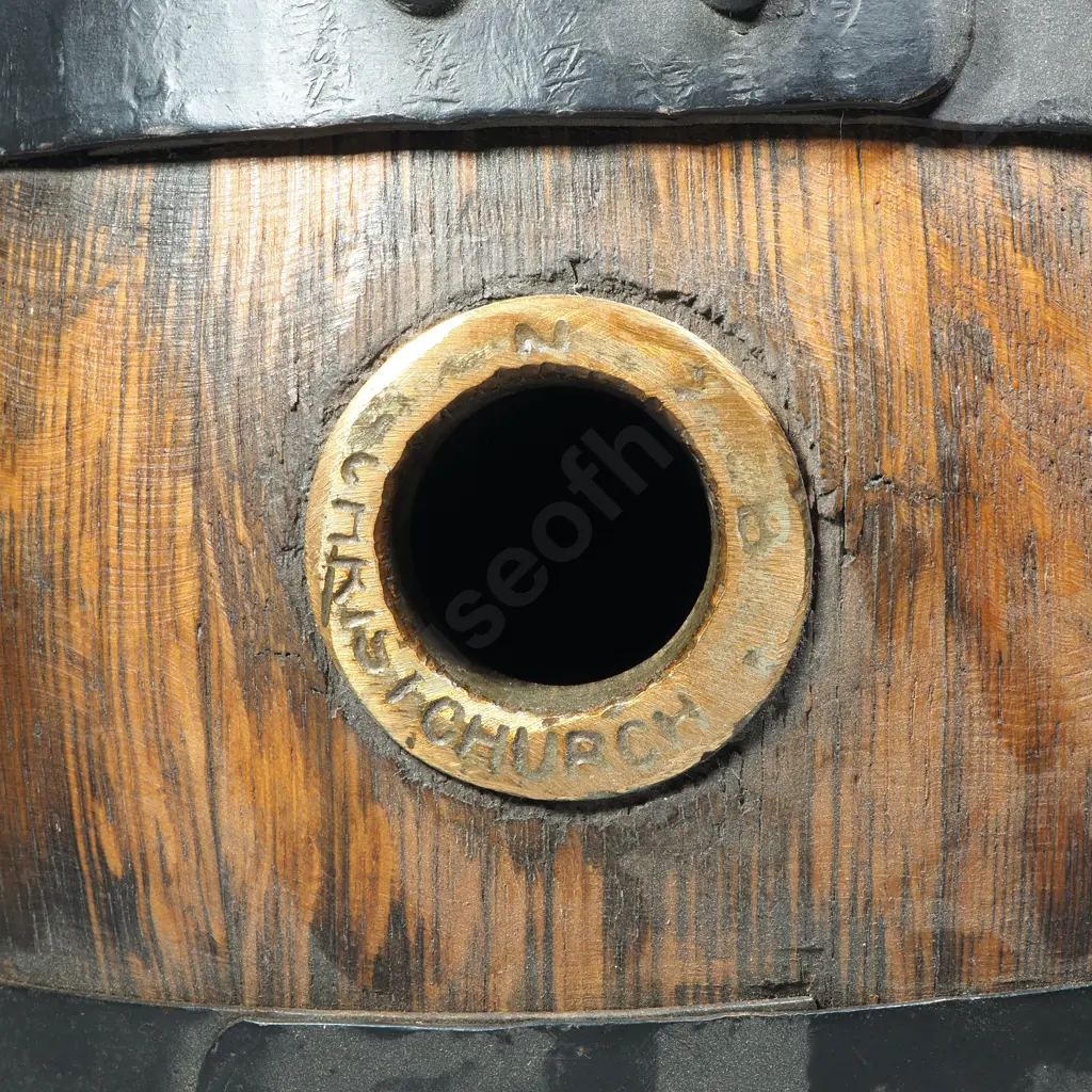 Antique Wooden Beer Keg - Christchurch - Possibly NZ Breweries. Image 1++