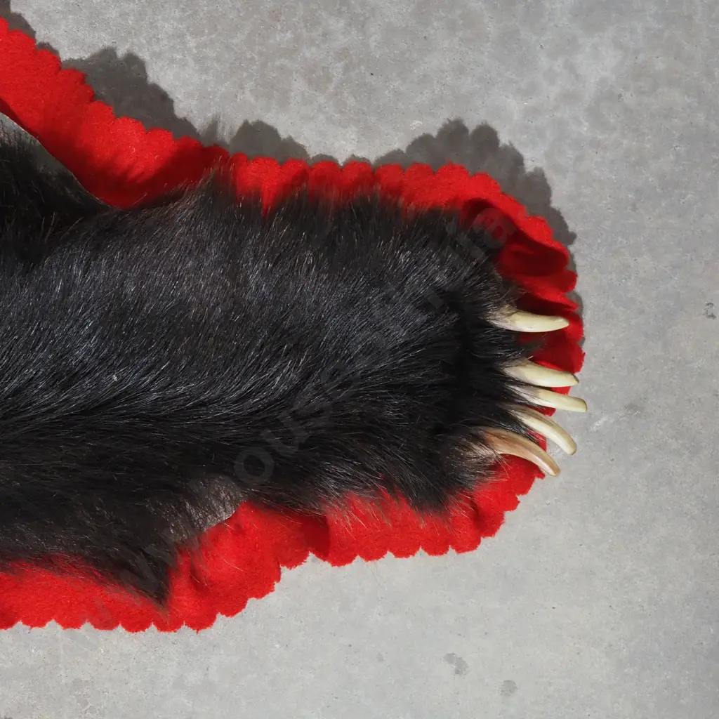 Indian Sloth Bear Rug Image 1++