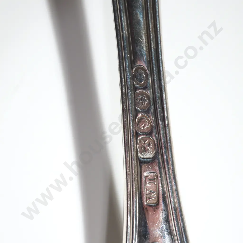Six Sterling Silver Kings Pattern Large Dinner Forks Image 1++