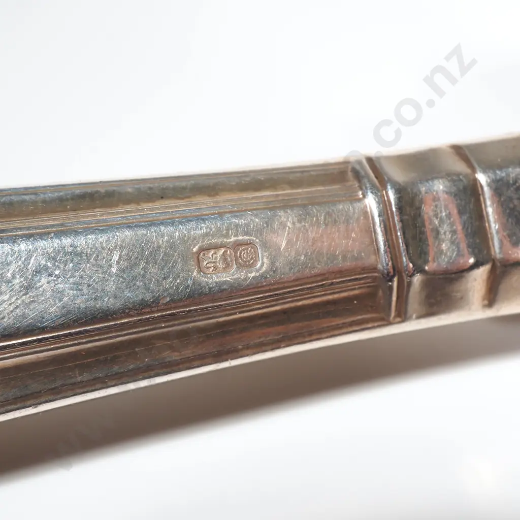 Six Entree Sterling Silver Kings Pattern Knives Image 1++