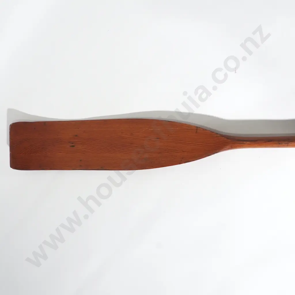 Pair of Vintage Wooden Rowing Oars in Excellent Condition Image 1++