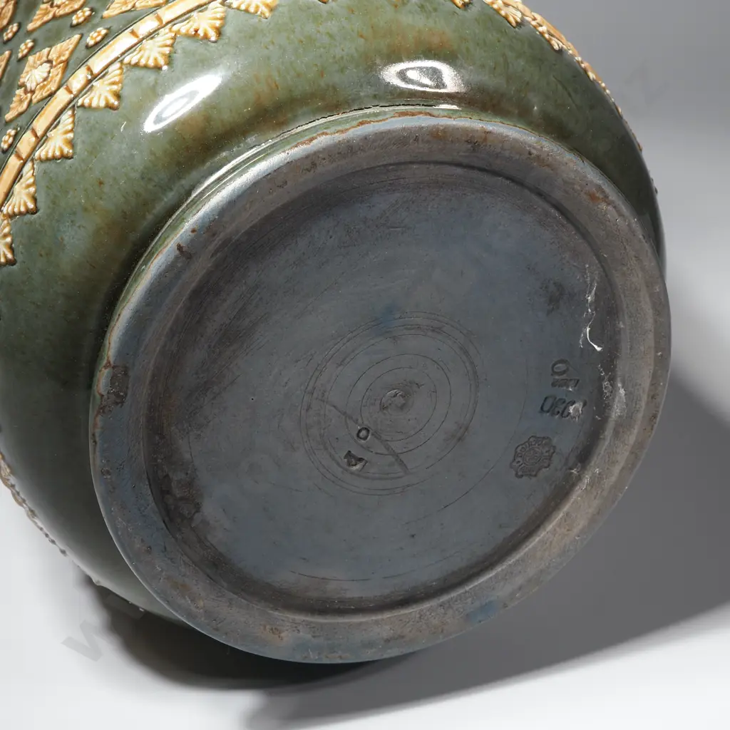 Doulton Lambeth Stoneware Jardinière Image 1++