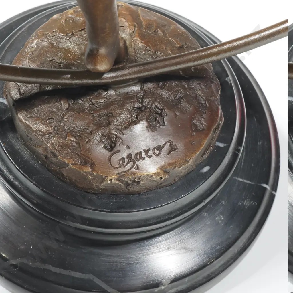 A Cesaro - Bronze,  Dancer w Hoop, Image 1++