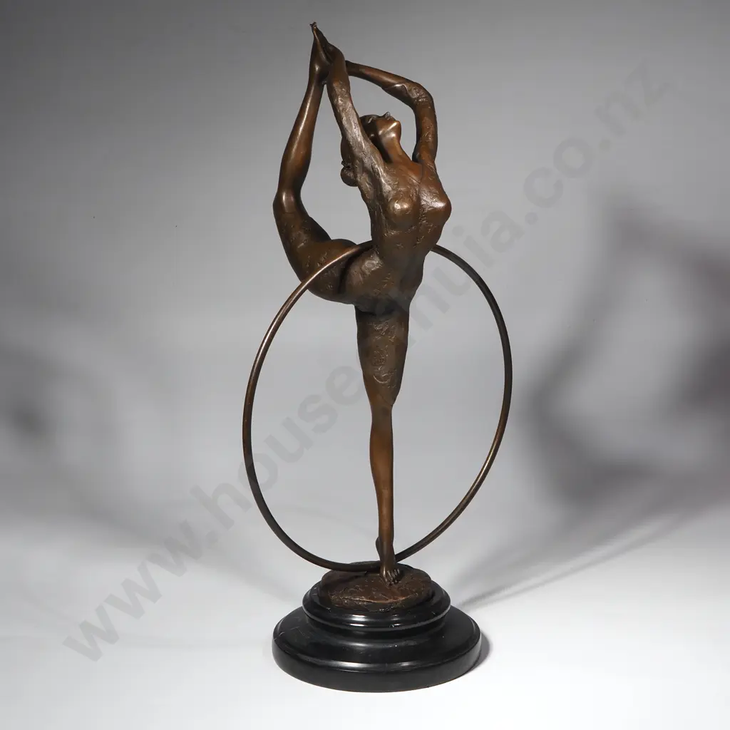A Cesaro - Bronze,  Dancer w Hoop, Image 1++