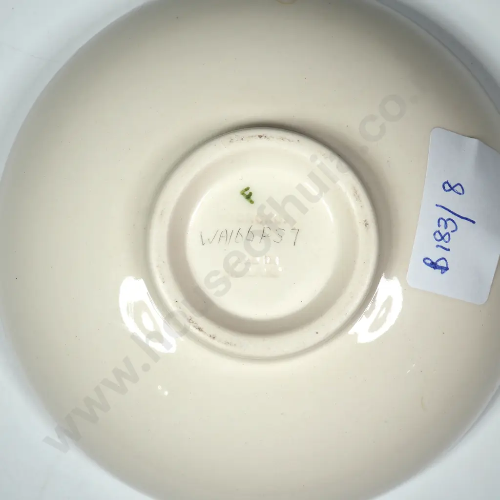 Small Moorcroft Pottery Bowl in the Colombine Pattern Image 1++