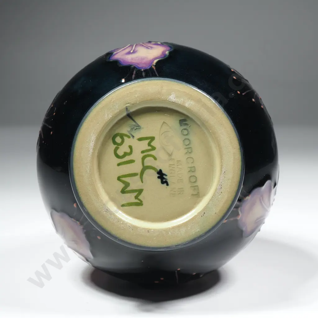 Moorcroft Pottery Collectors Club 'Fuchsia Pattern' Vase Designed by Rachel Bishop Image 1++