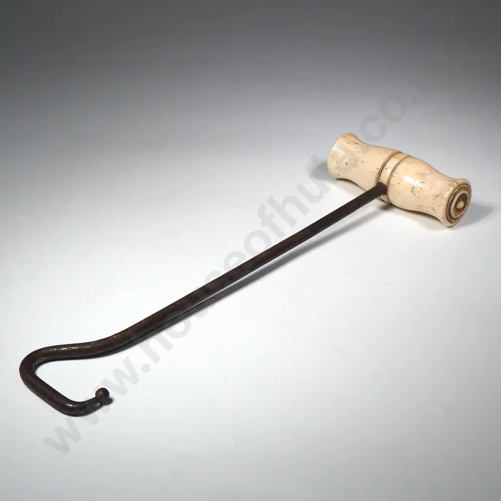 Ivory Handled Boot Pull Image 1++