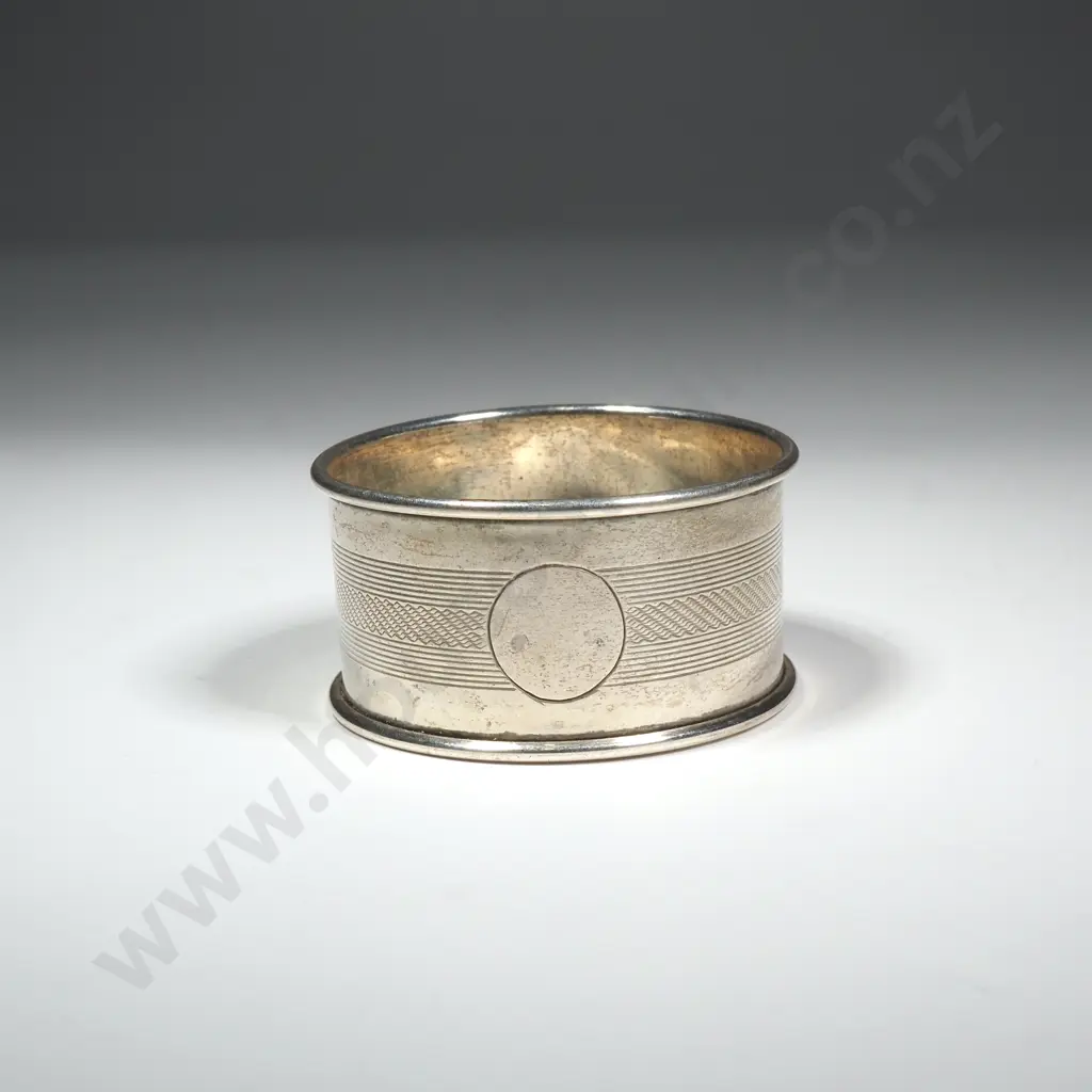 Antique Sterling Silver Napkin Ring Image 1++
