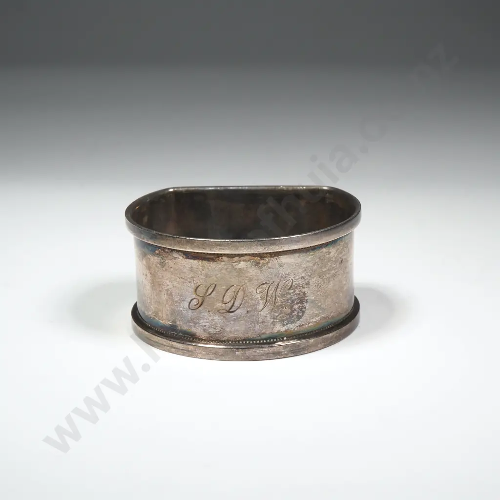 Sterling Silver Serviette Ring Image 1++