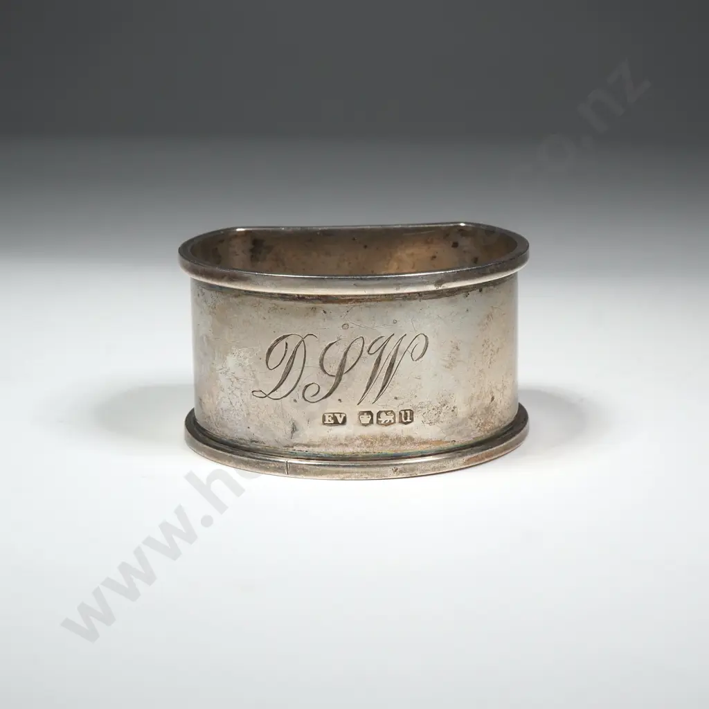 Sterling Silver Serviette Ring Image 1++