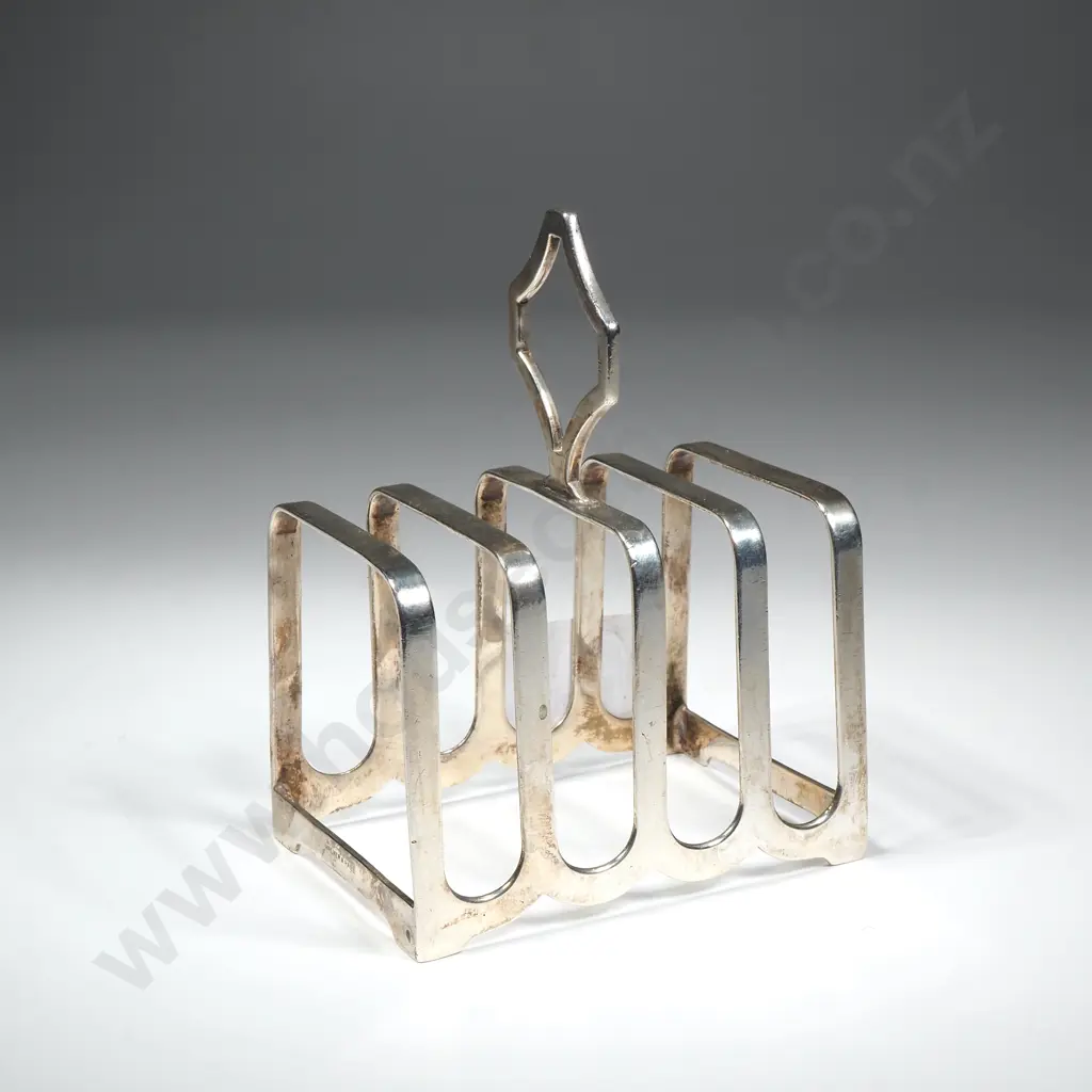 Sterling Silver Toast Rack w English Hallmarks Image 1++