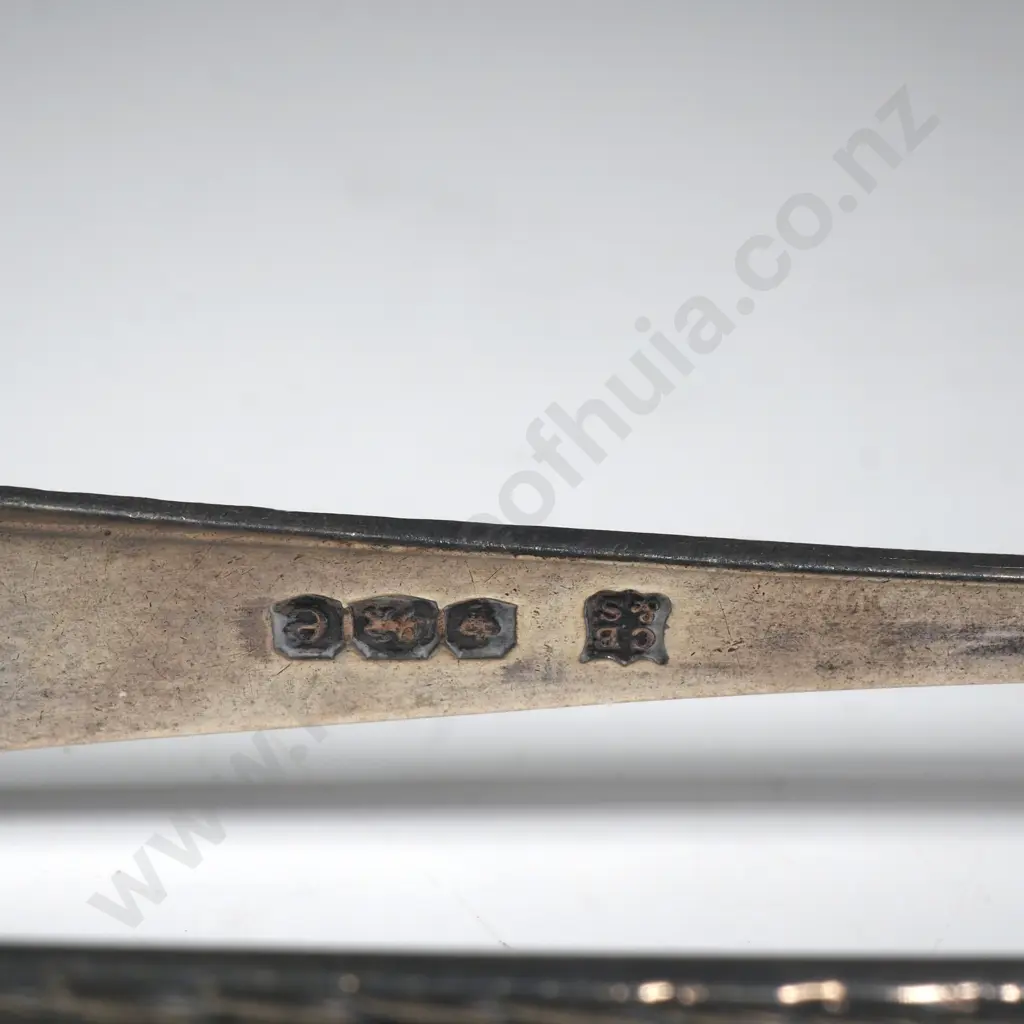 Sterling Silver Sugar Tongs Image 1++