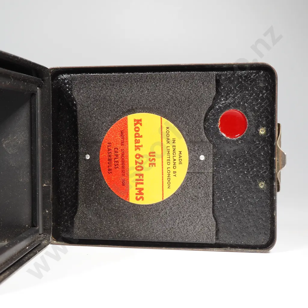 Vintage Kodak Brownie Flash II Camera Image 1++