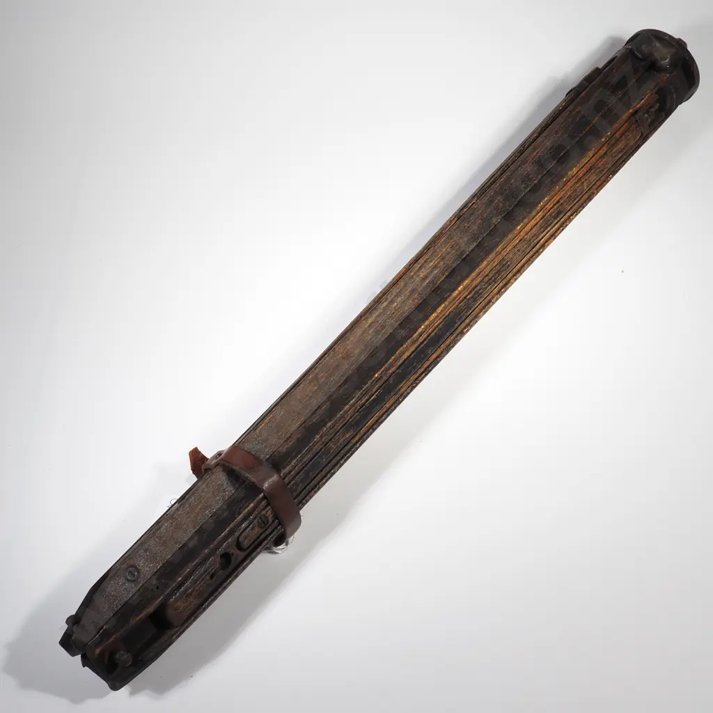Antique Ebonized Wooden Camera Tripod - Circa 1915 Image 1++