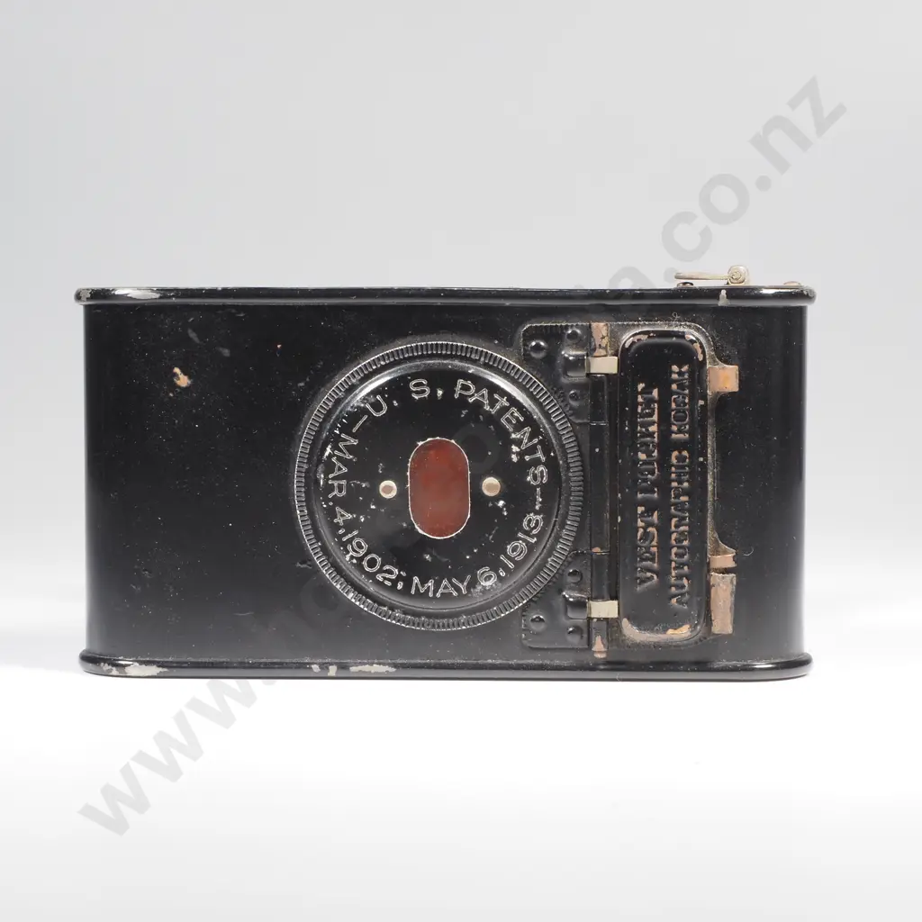 Vintage Kodak Vest Pocket Autographic Camera Produced by Eastman Kodak Co. NY in Original Case Image 1++