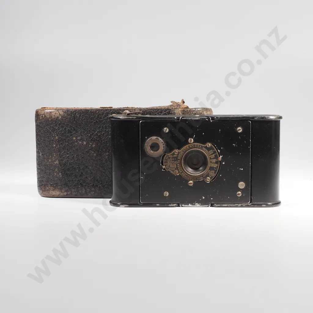 Vintage Kodak Vest Pocket Autographic Camera Produced by Eastman Kodak Co. NY in Original Case Image 1++