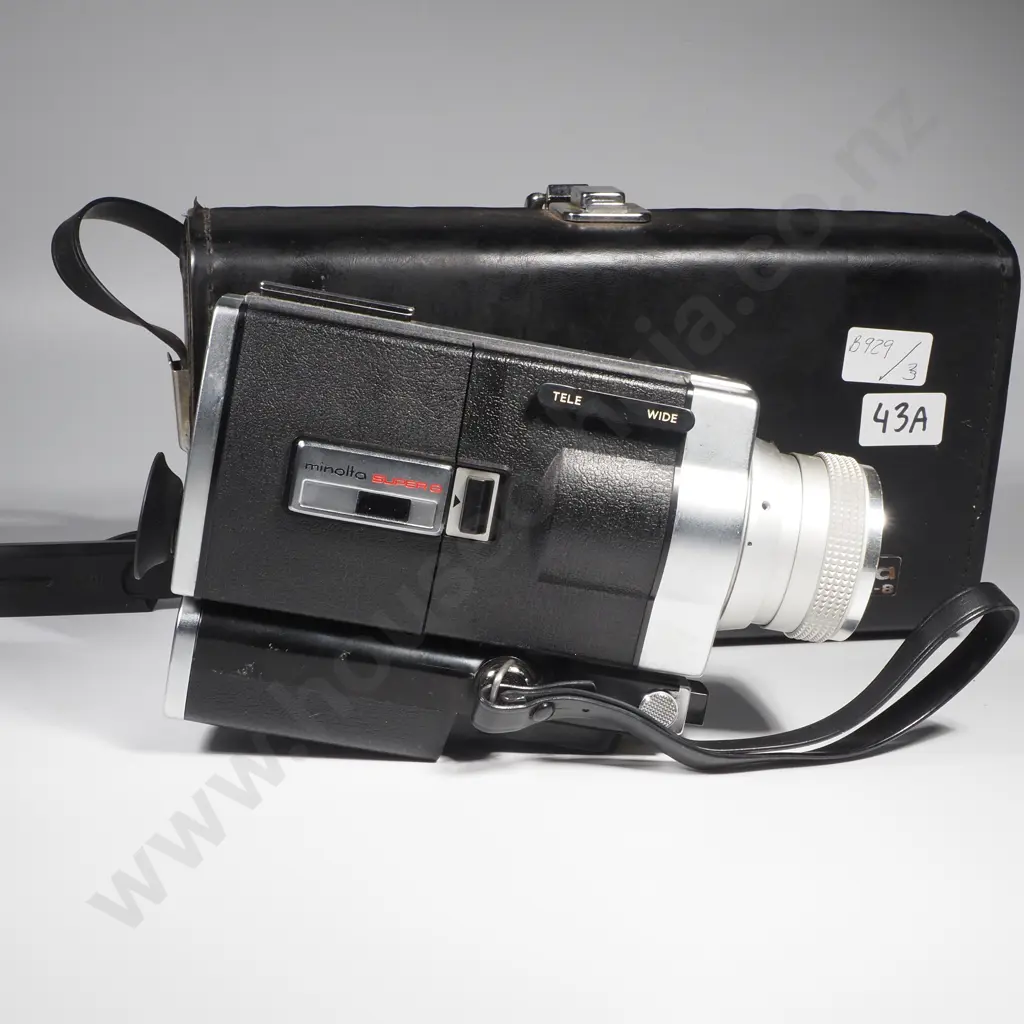 Vintage Minolta Autopac-8 D6 Super 8 Motion Film Camera - 1970s Image 1++
