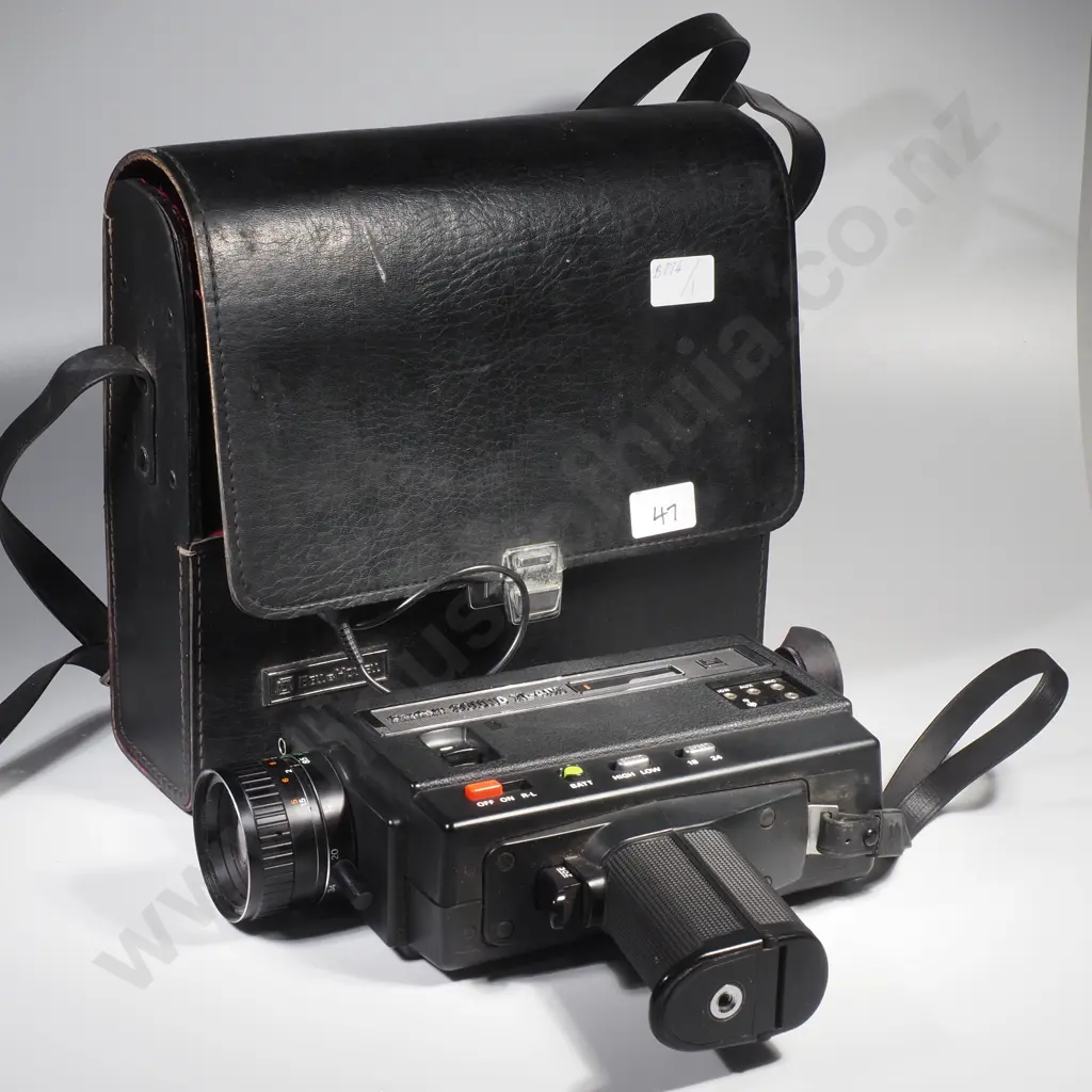 Sankyo Sound XL-40S Super 8 Movie Camera w Case Image 1++