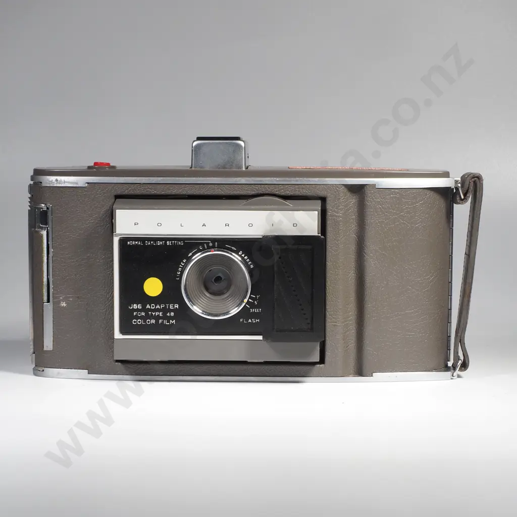 Vintage Polaroid J66 Electric Eye Land Camera w Carry Case Image 1++