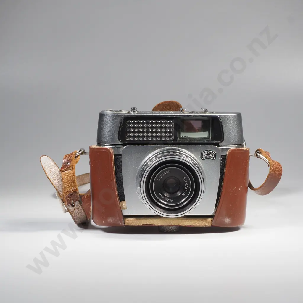 Vintage Braun Paxette Electromatic 35mm Rangefinder Camera Image 1++