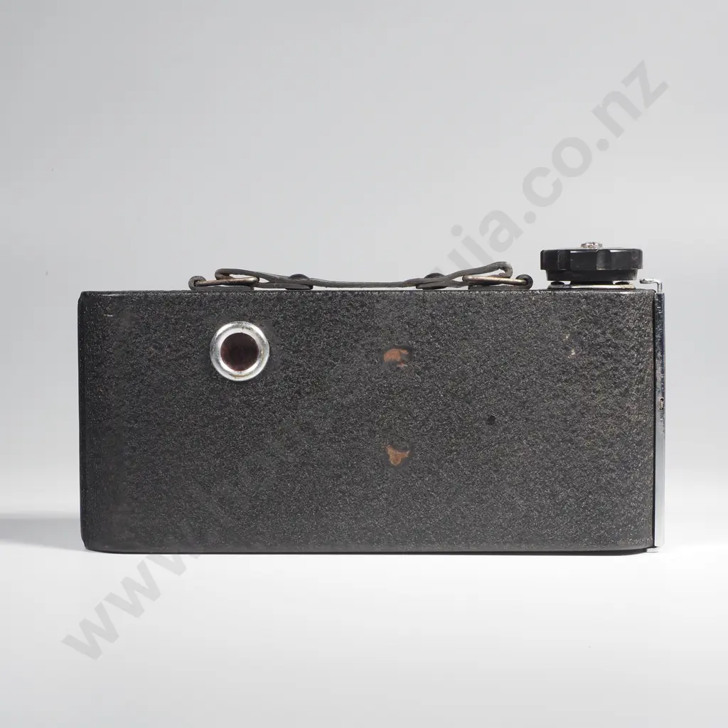 Vintage Kershaw Eight-20 Penguin Folding Roll Film Camera in Original Leather Case Image 1++