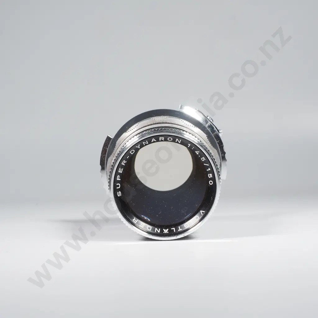 Vintage Voigtlander Super-Dynaron 150mm f/4.5 Telephoto Lens w Case & Turnit 3 Viewfinder Image 1++