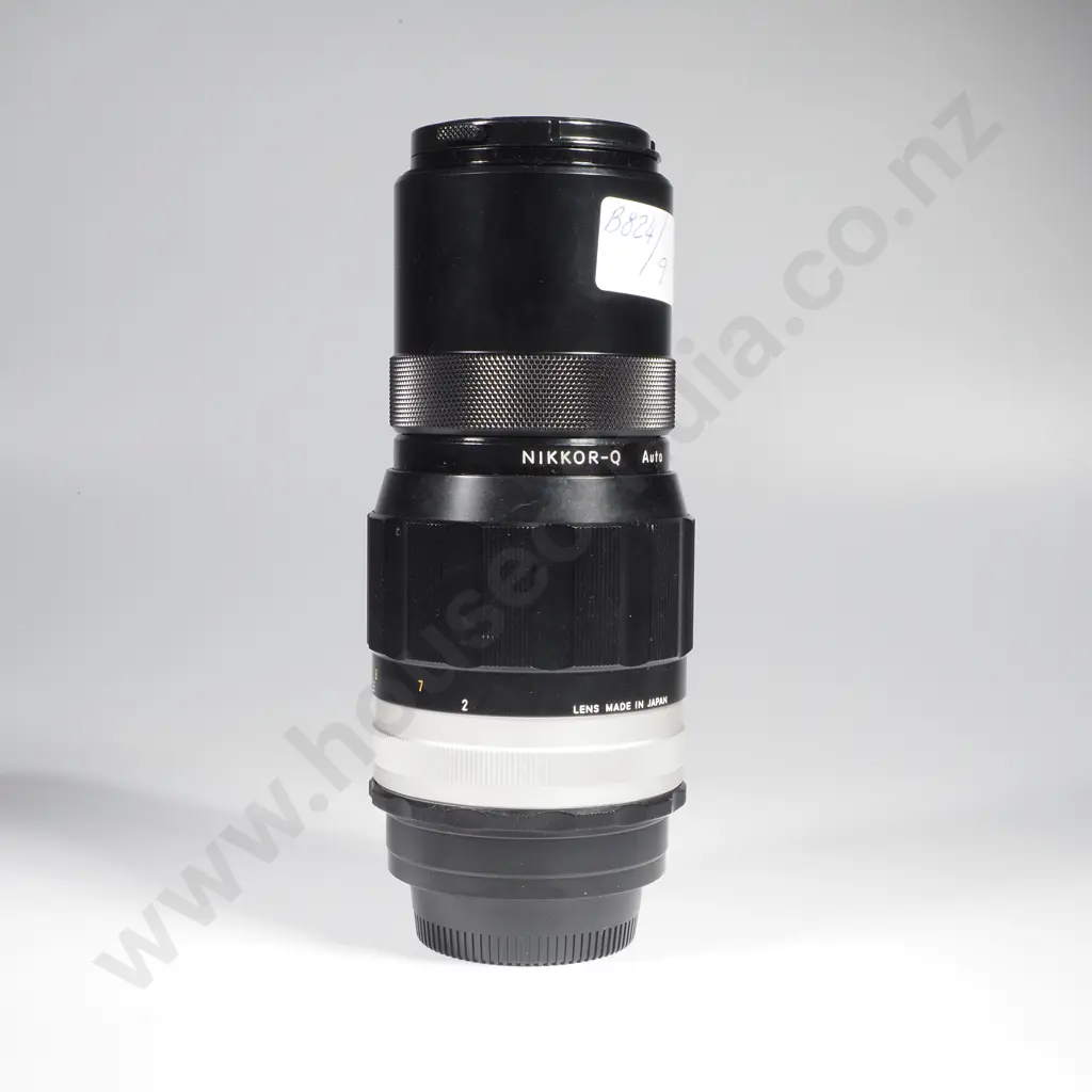 Vintage Nikon Nikkor-Q Auto 200mm f/4 Manual Focus Telephoto Lens (Pre AI) Image 1++