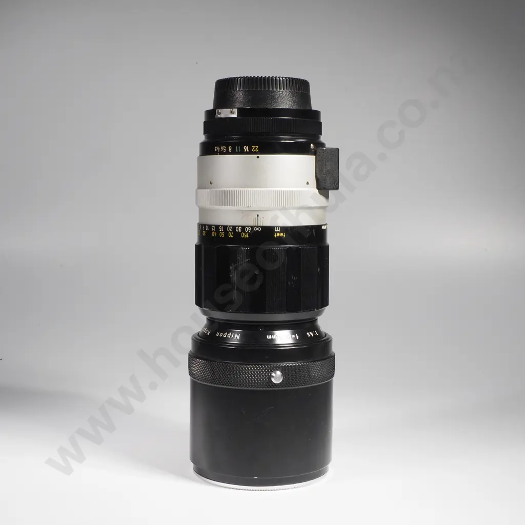 Vintage Nikon Nikkor-P Auto 300mm f/4.5 Telephoto Lens Image 1++