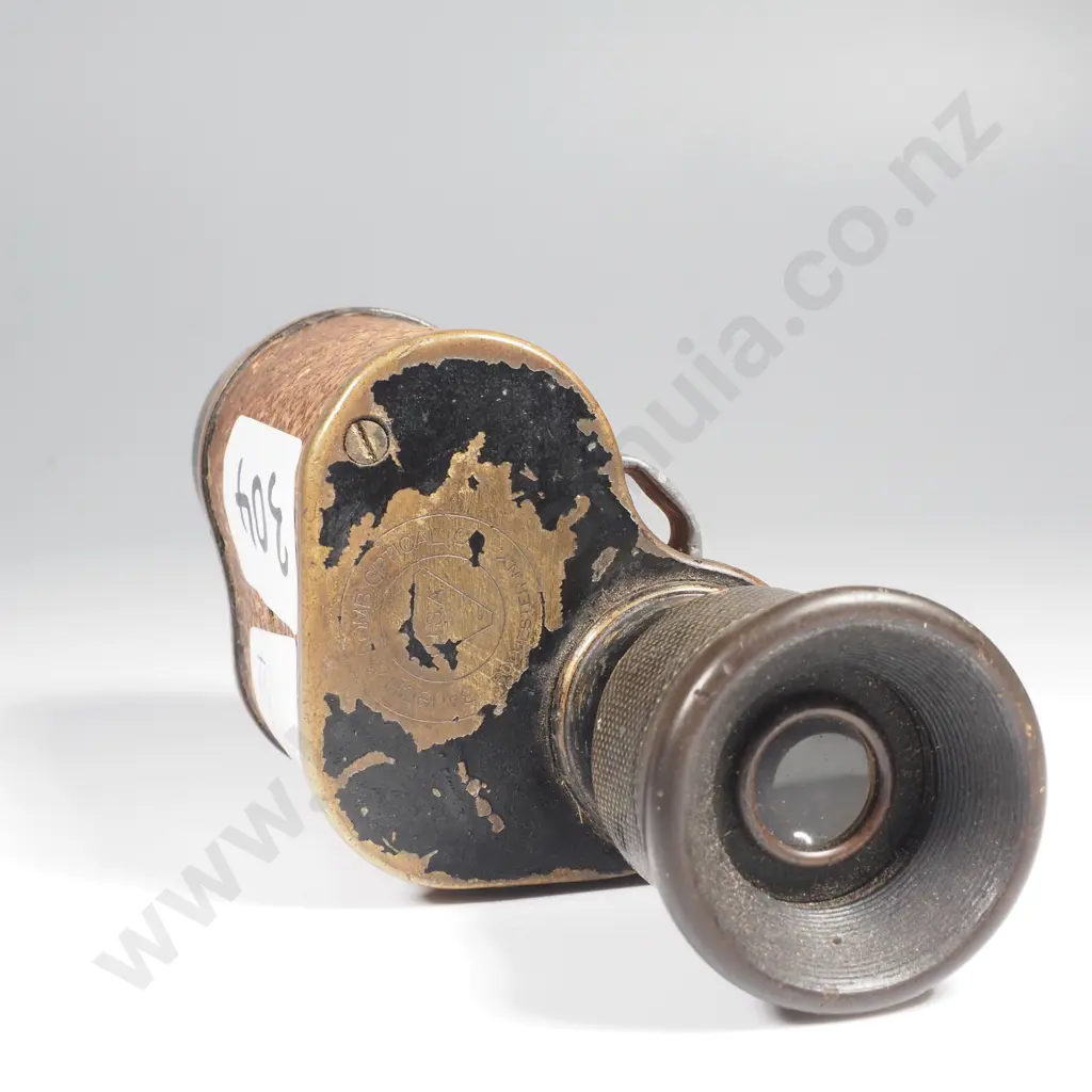 Antique WW1 Era US Cut Down Binoculars / Monocular - Bausch & Lomb Image 1++