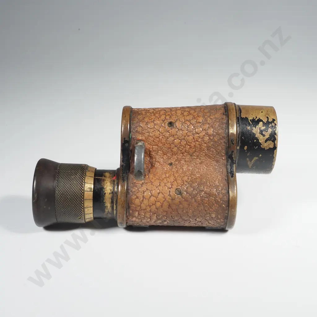 Antique WW1 Era US Cut Down Binoculars / Monocular - Bausch & Lomb Image 1++