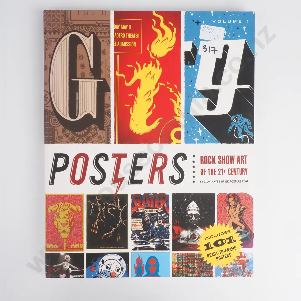 Gig Posters - Volume 1, Clay Hayes (Rock Show Art of the 21st Century) Image 1++