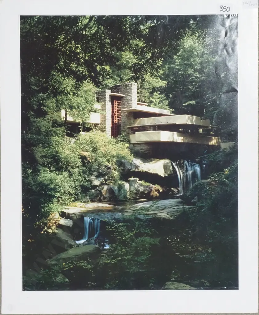 Frank Lloyd Wright, Fallingwater, Edgar J. Kaufmann House, Pennsylvania, 1935. Image 1++