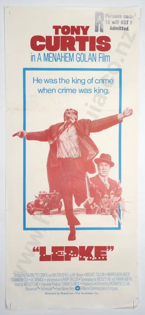 Vintage Australian/New Zealand Daybill Poster for 'Lepke' Image 1++