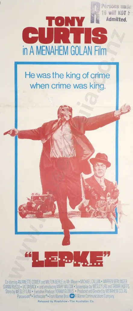 Vintage Australian/New Zealand Daybill Poster for 'Lepke' Image 1++