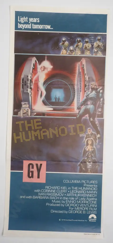 Vintage Australian/New Zealand Daybill Poster for 'The Humanoid' Image 1++