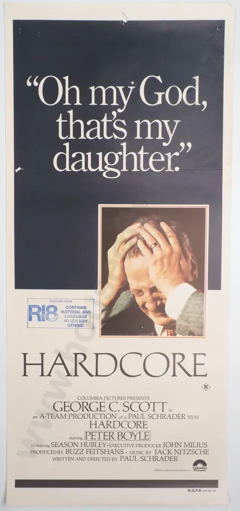 Vintage Australian/New Zealand Daybill Poster for 'Oh My God That's My Daughter' Image 1++