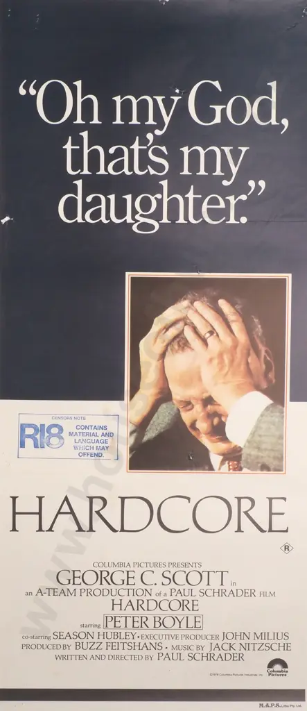Vintage Australian/New Zealand Daybill Poster for 'Oh My God That's My Daughter' Image 1++