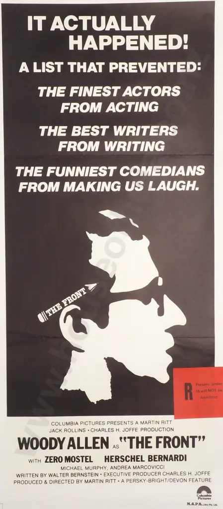 Vintage Australian/New Zealand Daybill Poster for 'The Front' Image 1++