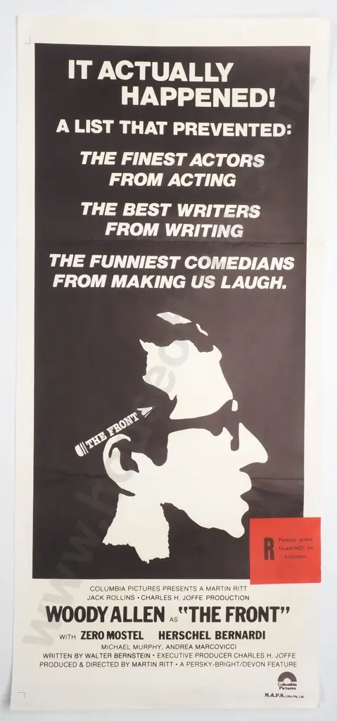 Vintage Australian/New Zealand Daybill Poster for 'The Front' Image 1++