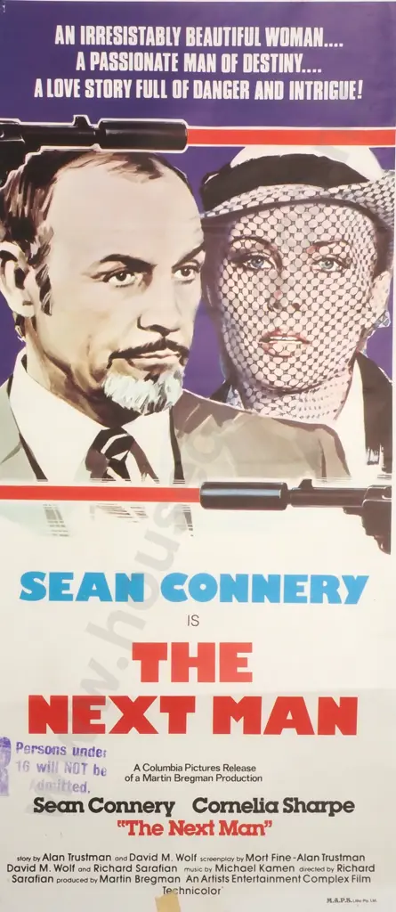 Vintage Australian/New Zealand Daybill Poster for 'The Next Man' Image 1++
