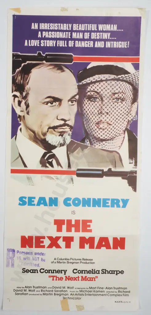 Vintage Australian/New Zealand Daybill Poster for 'The Next Man' Image 1++