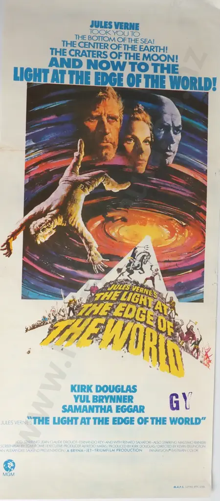 Vintage Australian/New Zealand Daybill Poster for 'The Light at the End of the World' Image 1++
