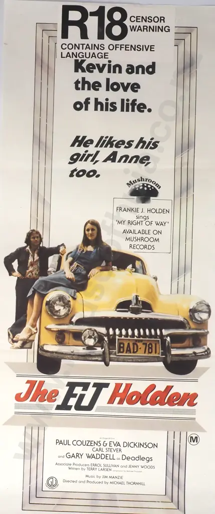 Vintage Australian/New Zealand Daybill Poster for 'The FJ Holden' Image 1++
