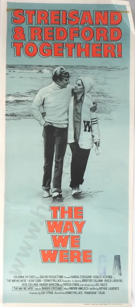 Vintage Australian/New Zealand Daybill Poster for 'The Way We Were' Image 1++