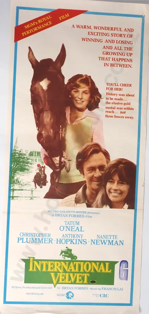 Vintage Australian/New Zealand Daybill Poster for 'International Velvet' Image 1++